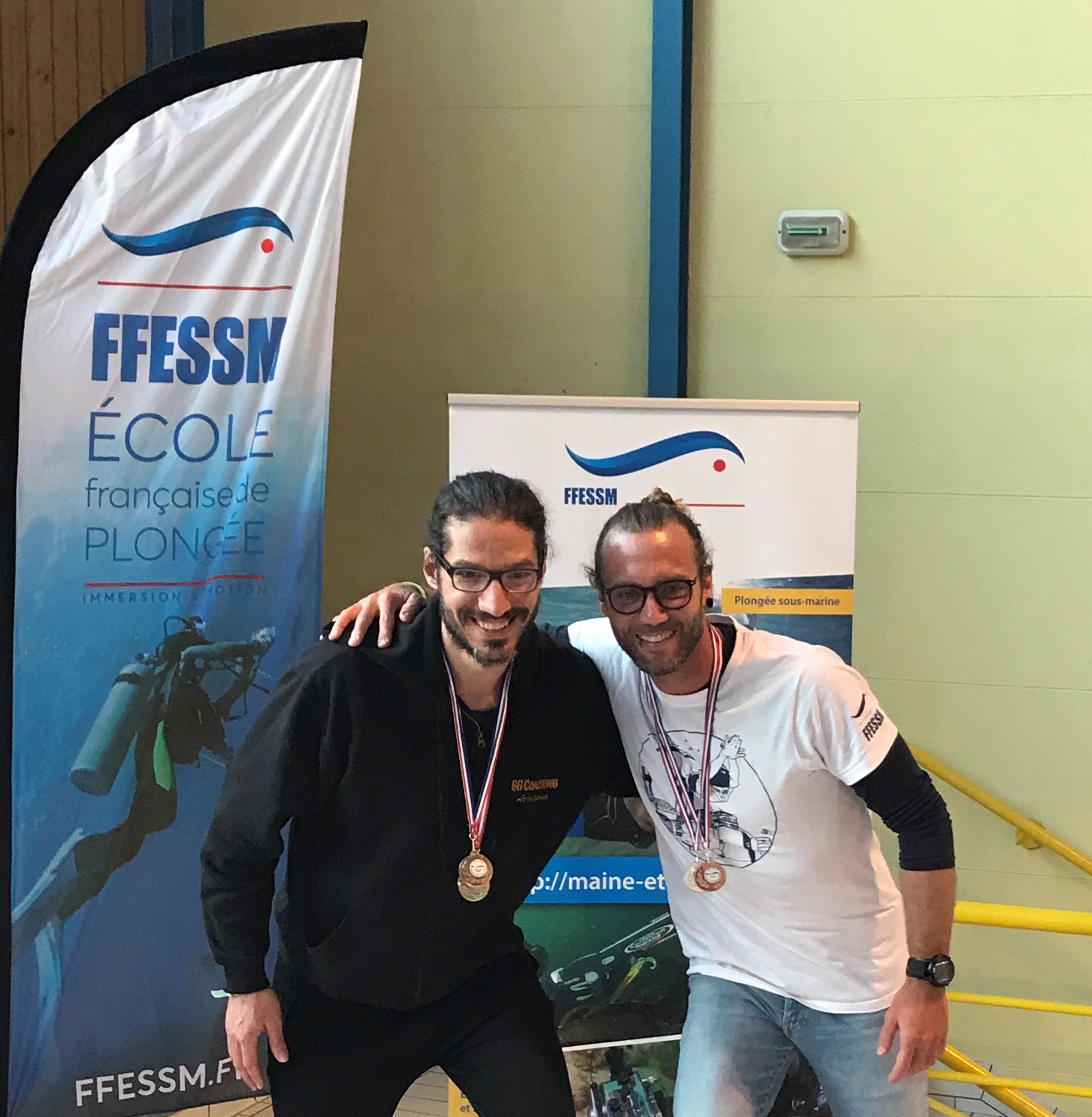 Jean (à gauche) à Angers