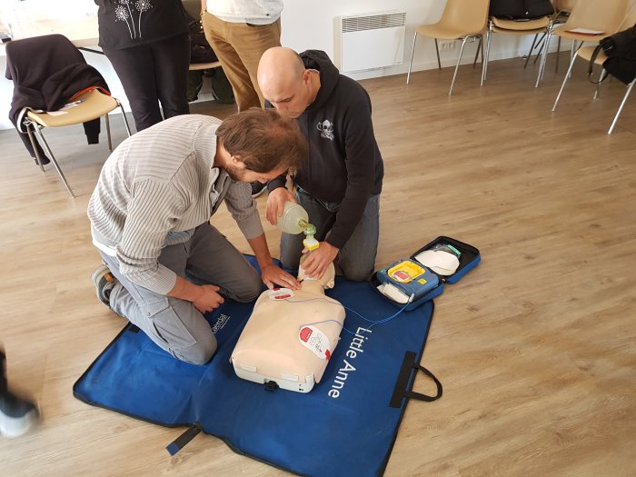 Exercice de ranimation